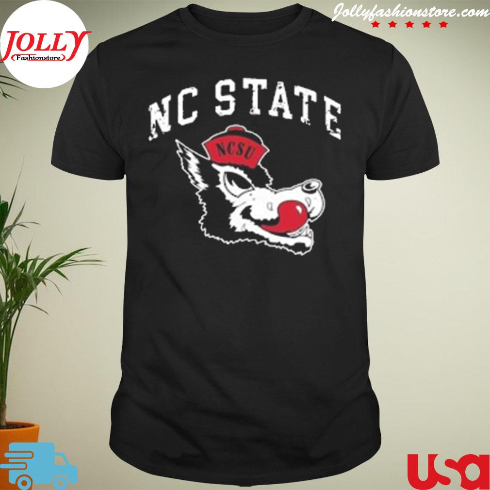 Nc state over slobbering wolf T-shirt