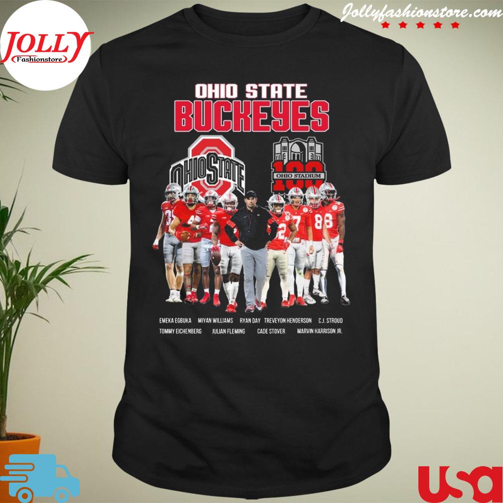 Ohio state buckeyes and Ohio stadium teams Football T-shirt