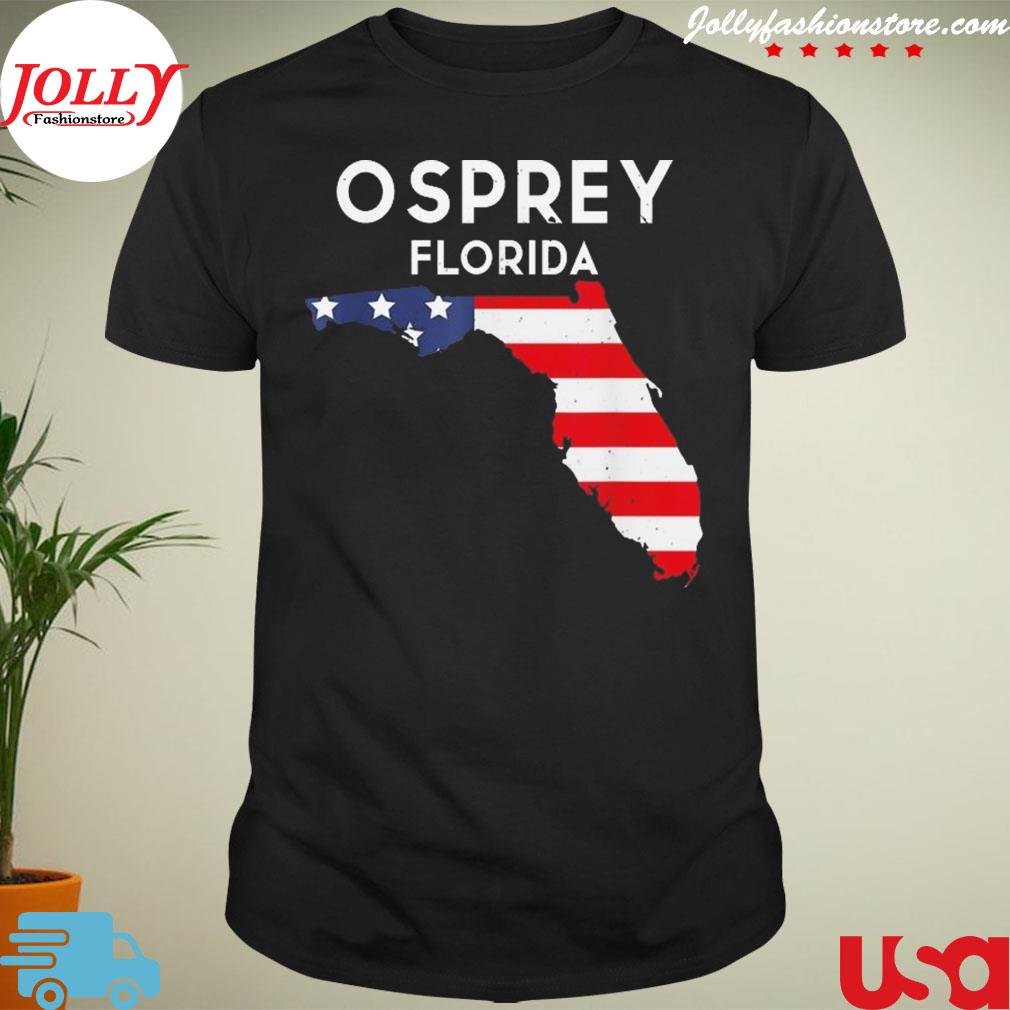 Osprey Florida usa state America travel floridian shirt