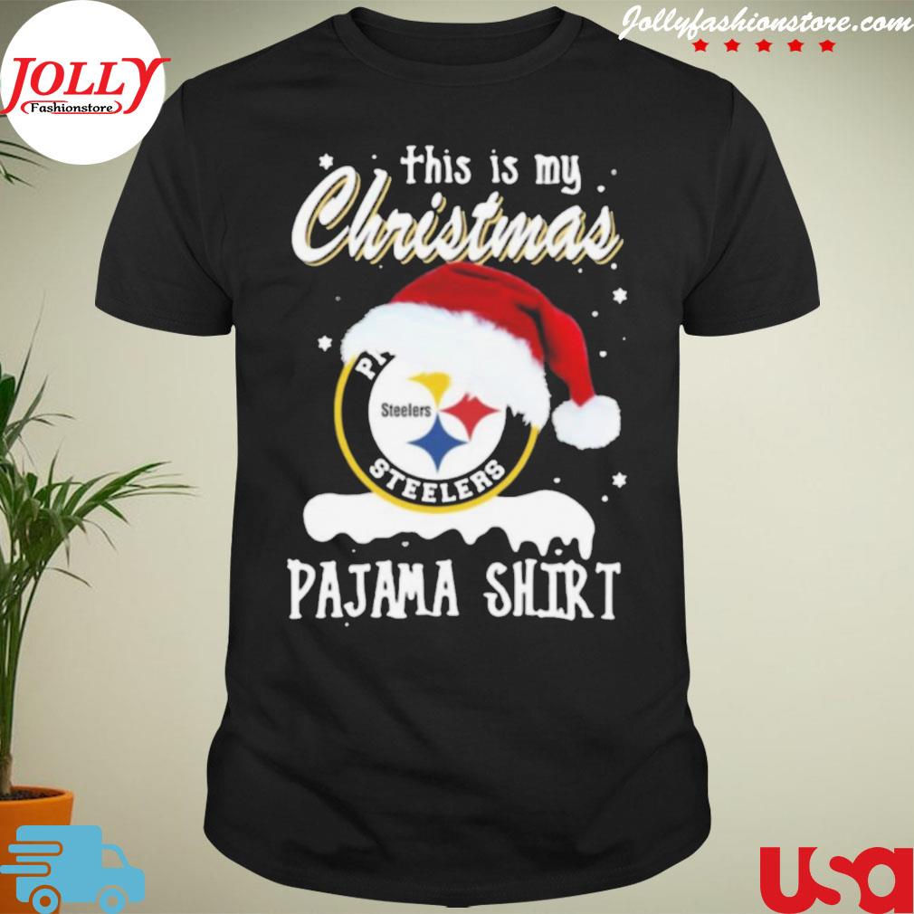 Pittsburgh Steelers this is my Christmas pajama shirt
