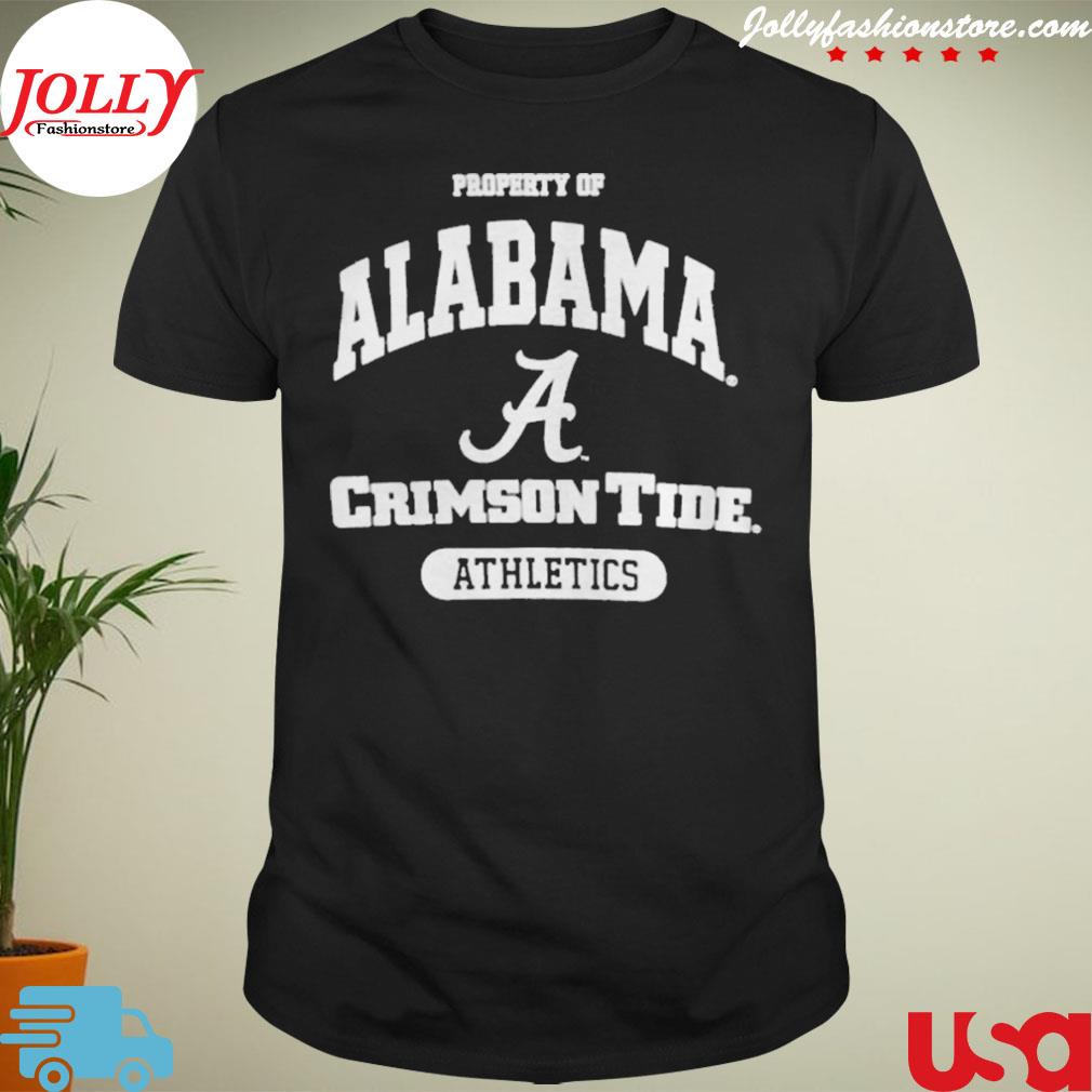 Property of Alabama crimson tide athletics shirt