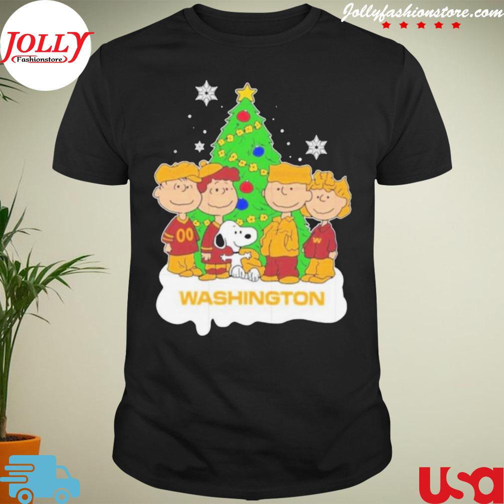 Snoopy the Peanuts Washington Football team Christmas shirt