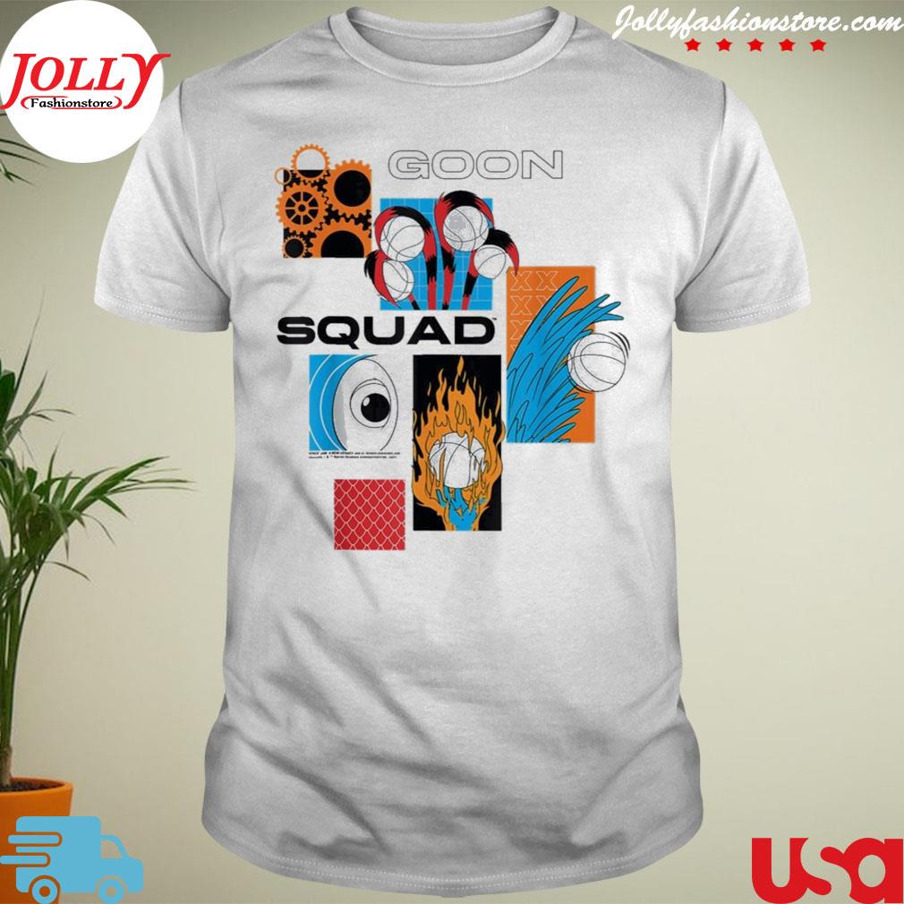 Space goon squad symbol colorful kazaam shirt