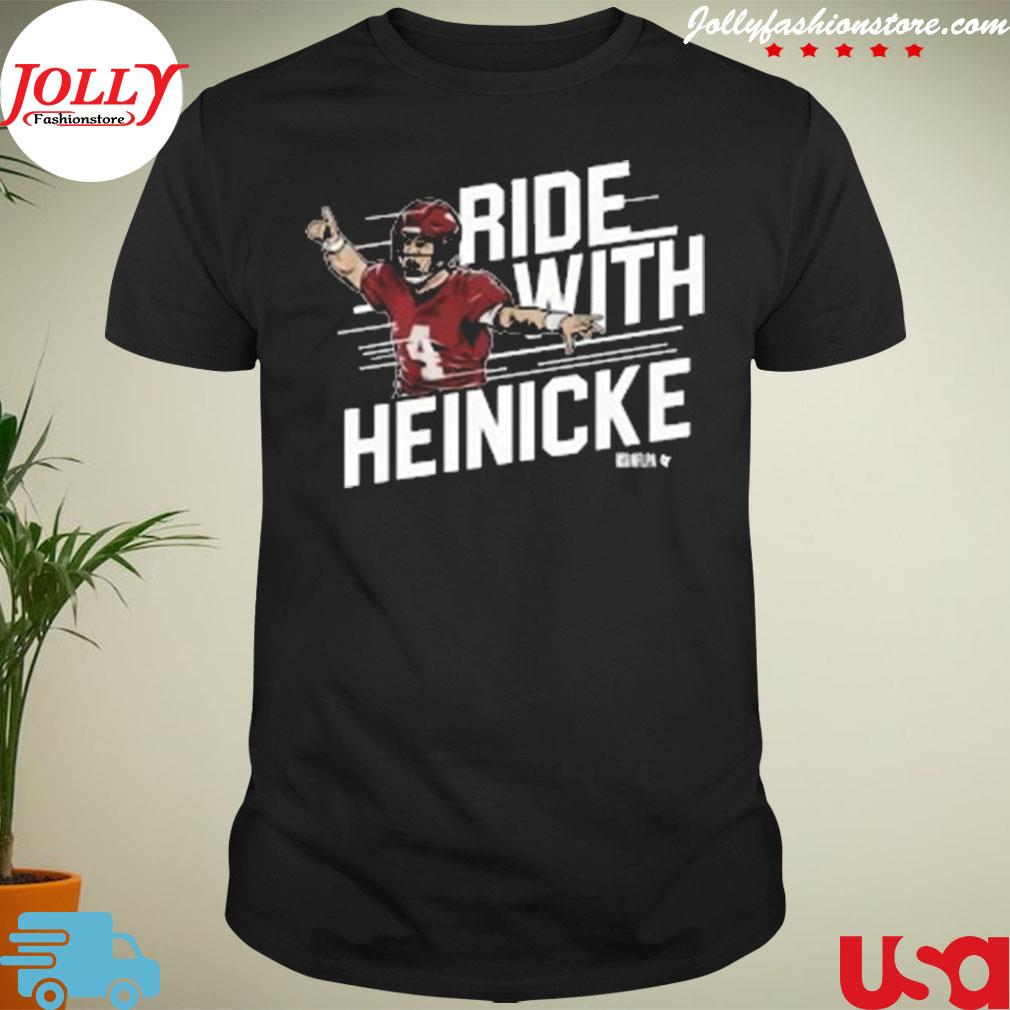 Taylor heinicke Washington commanders ride with heinicke shirt