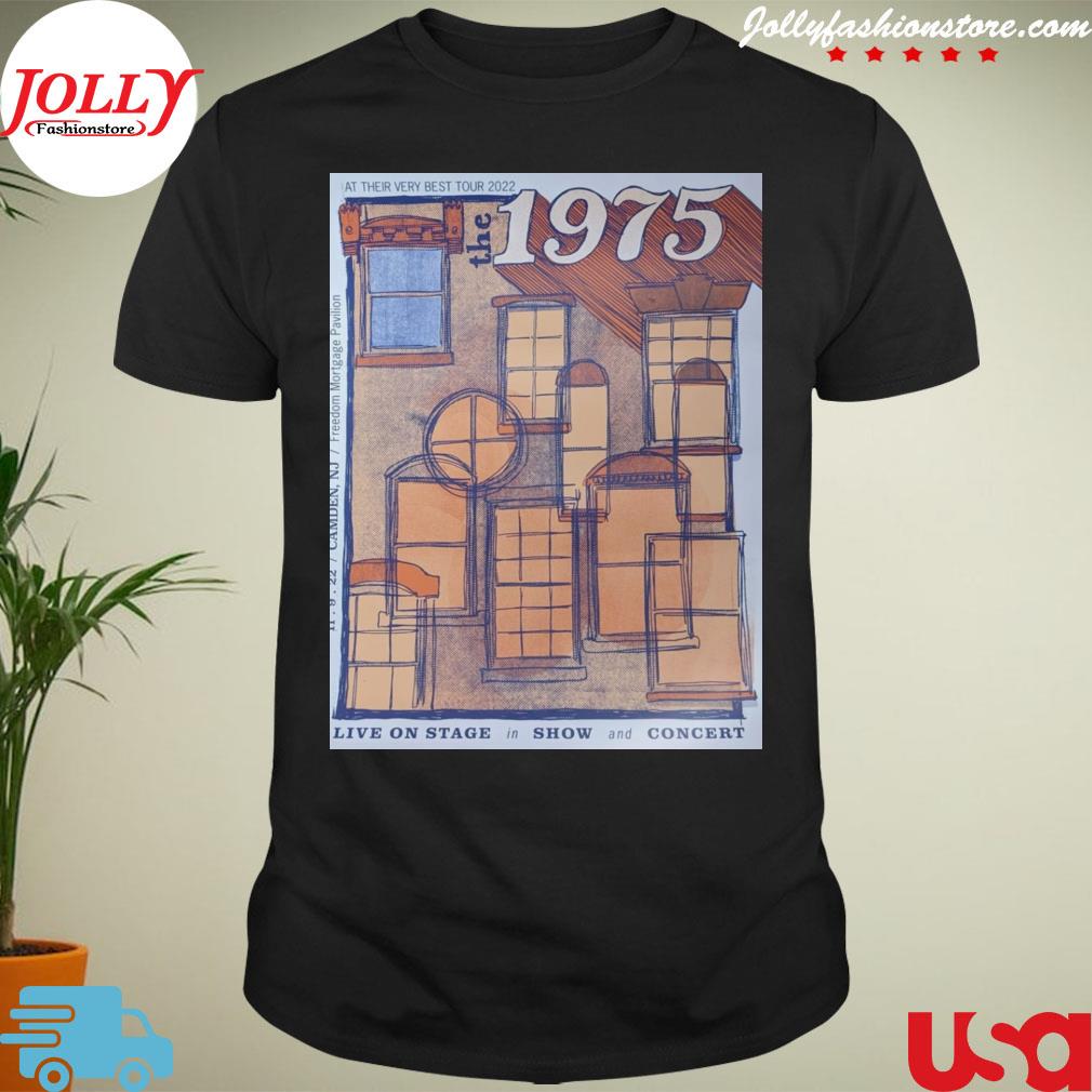 The 1975 camden nj nov 9th 2022 freedom mortgage pavilion poster T-shirt