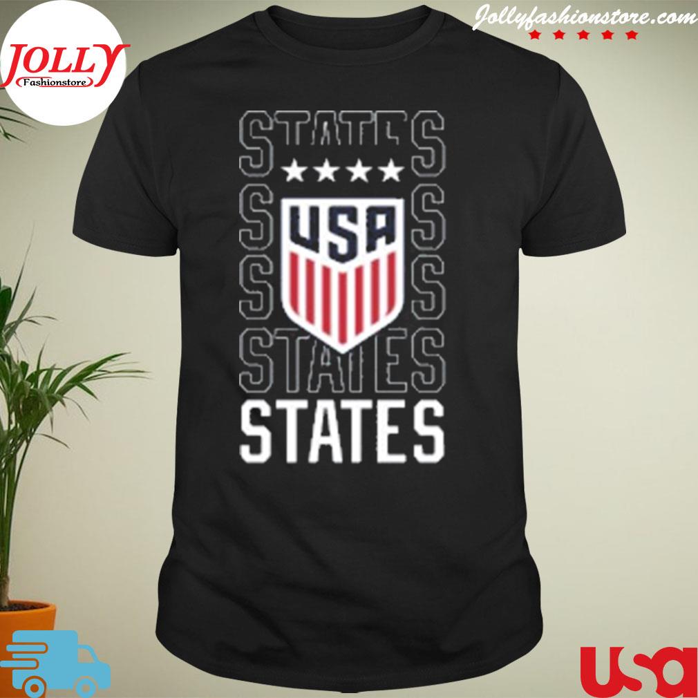 Uswnt store repeat states usa shirt