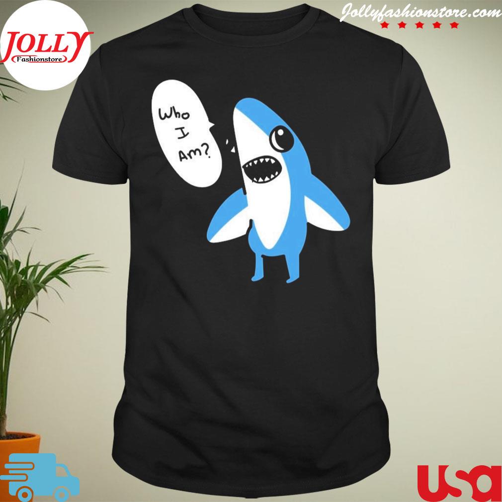 Who I am shark cute art T-shirt