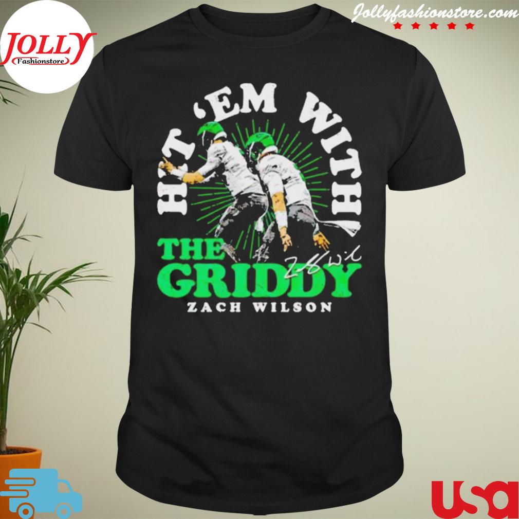 Zach wilson new york j griddy celebration signature T-shirt