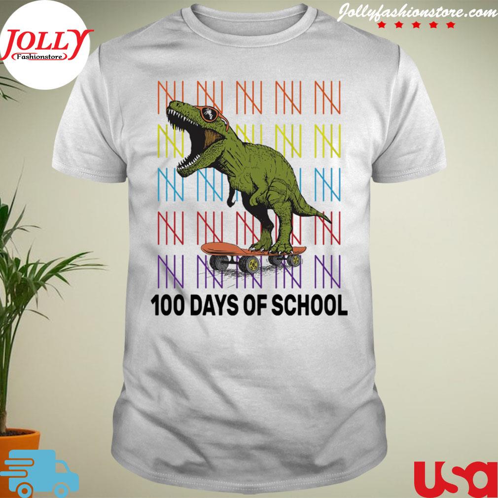 100 days of school dinosaurs 2023 shirt