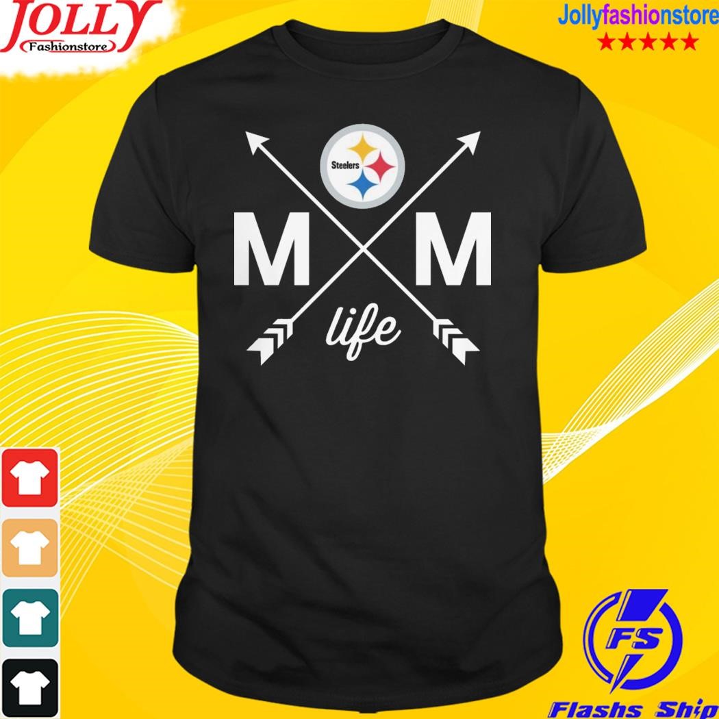 Arrow Pittsburgh Steelers mom life shirt