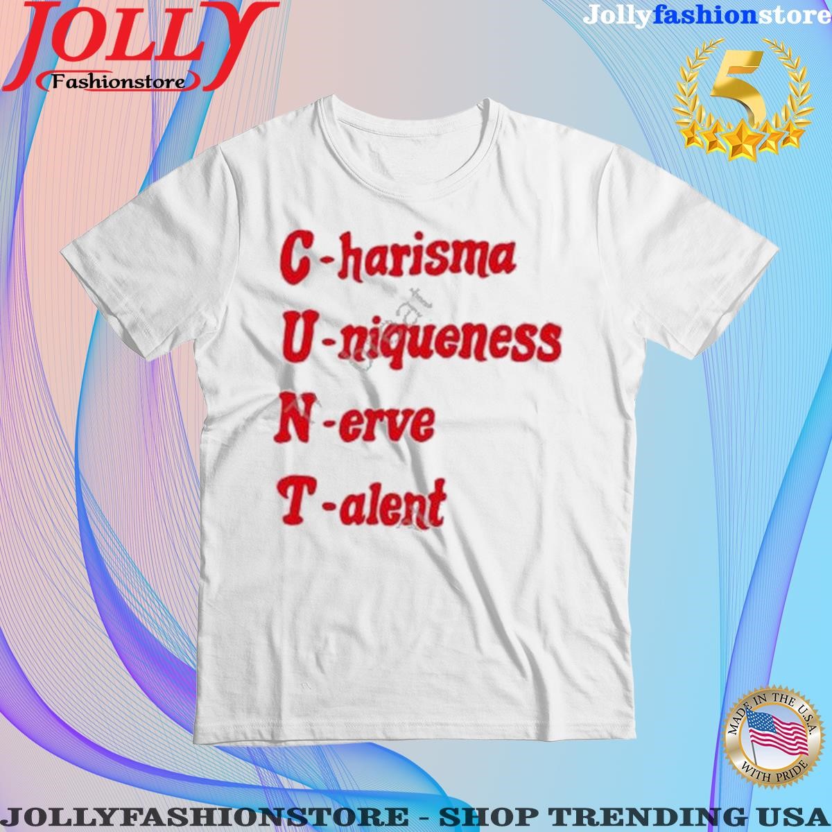 Haewon c.u.n.t charisma uniqueness nerve talent shirt
