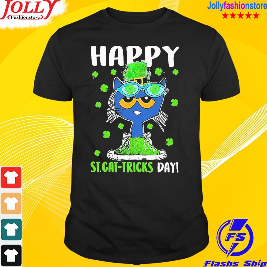 Happy st cat patricks day T-shirt