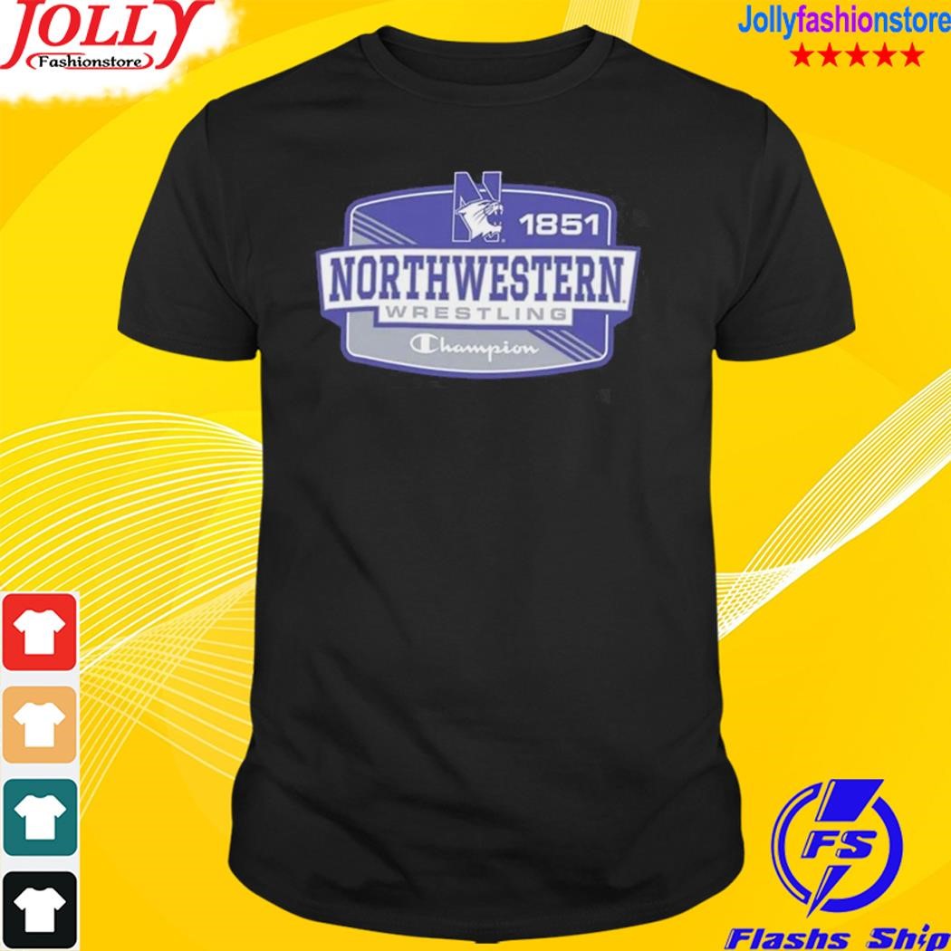 Northwestern wildcats established champion wrestling shirt