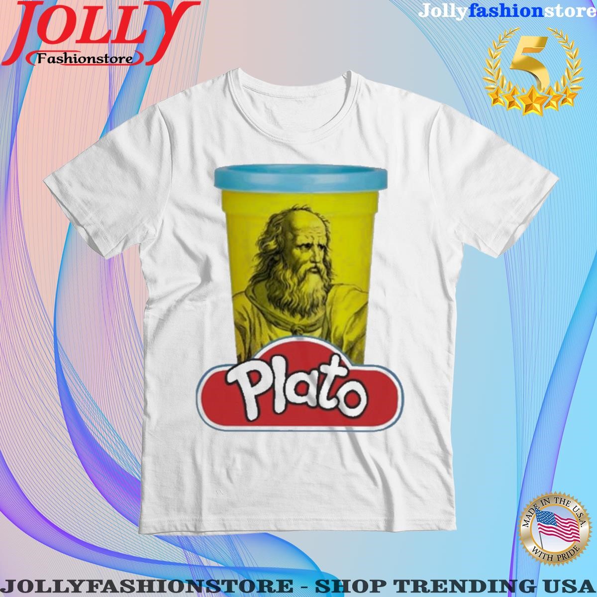 Official snazzy seagull plato play doh philosophy pun shirt