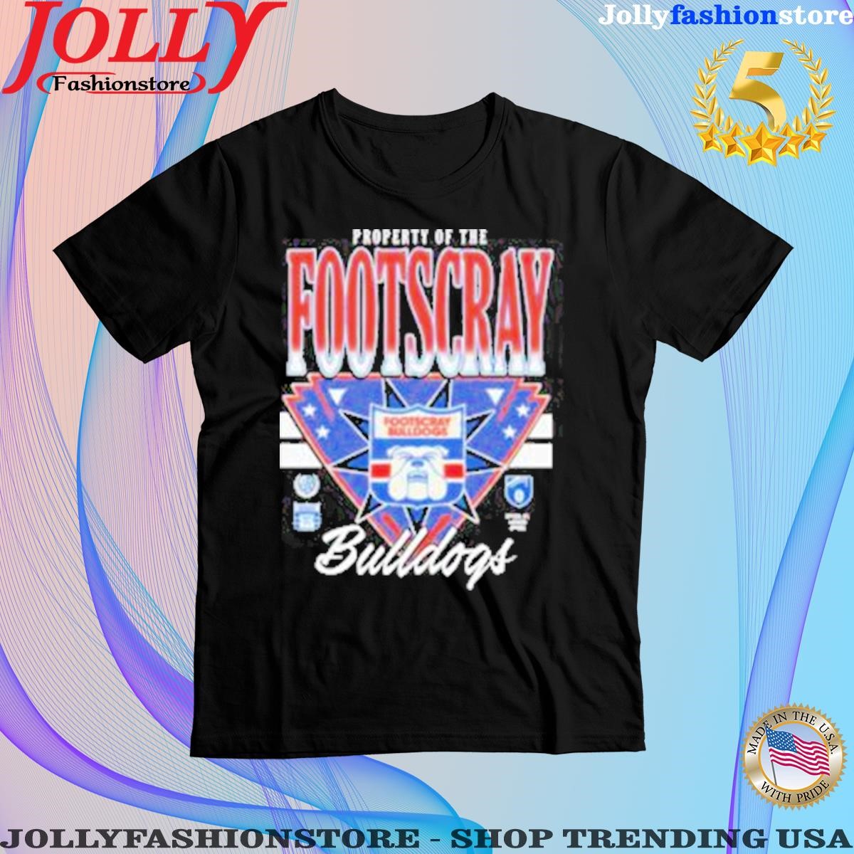 Property Of The Footscray Western Bulldogs 90’S Graphic Shirt