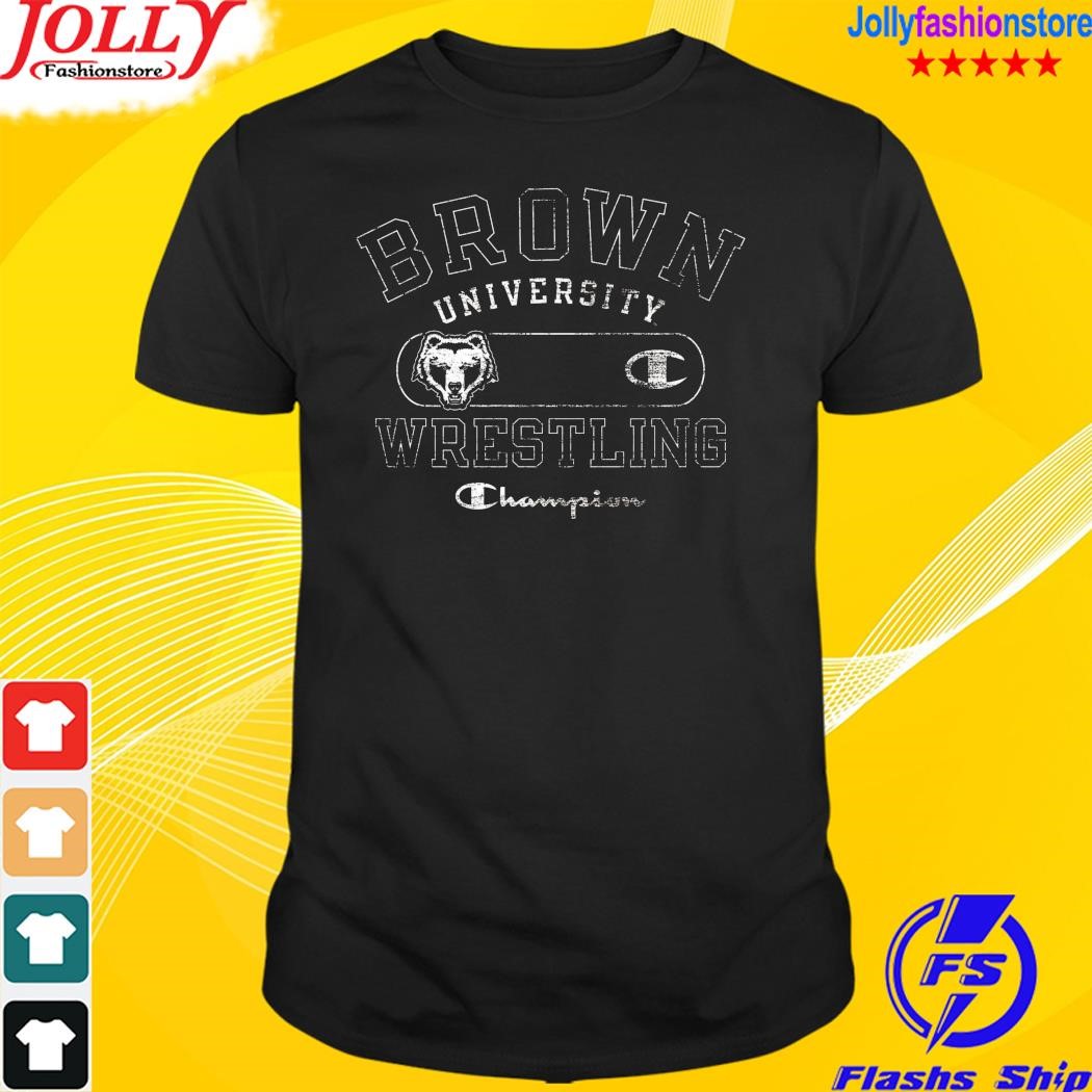Brown university bears champion wrestling shirt