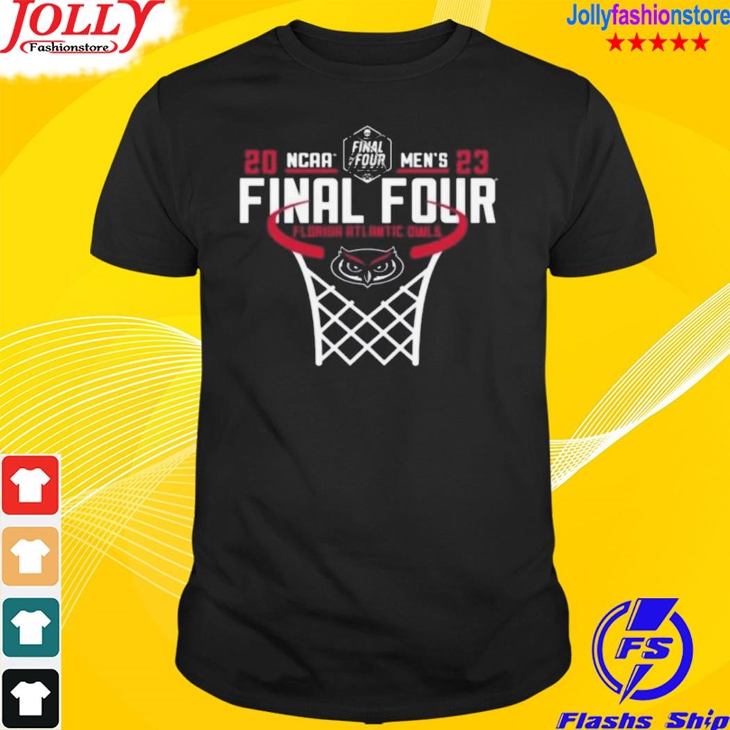 Fau owls men's basketball 2023 final four shirt