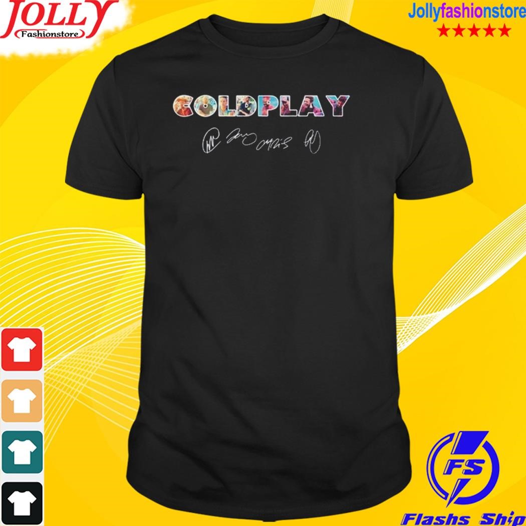 Goldplay 2023 signature shirt
