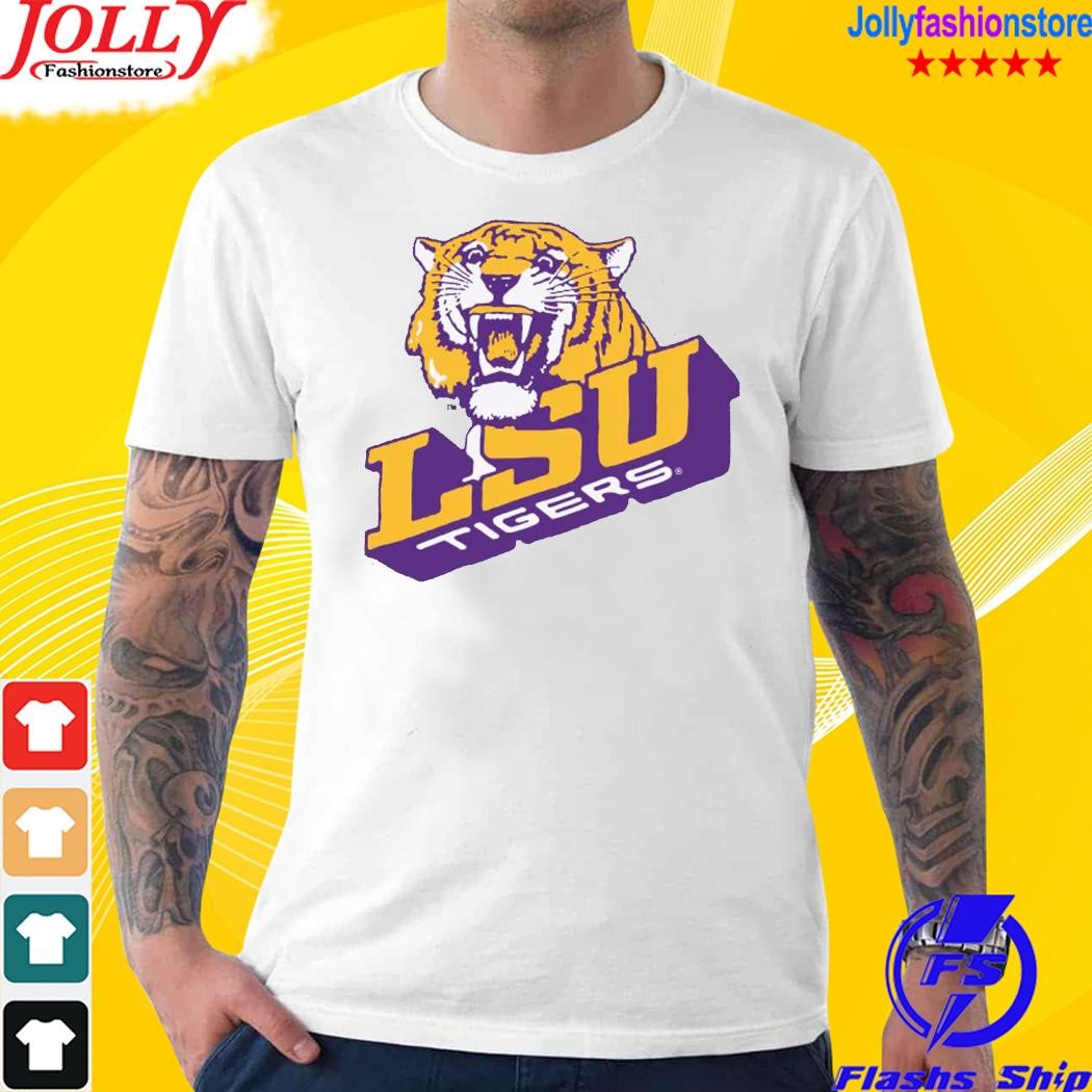 Lsu tigers logo shirt