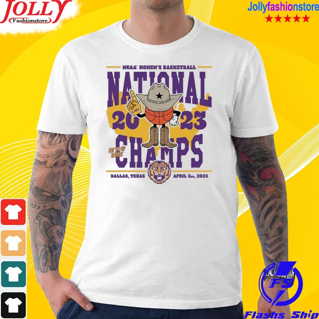 Lsu tigers ncaa women's basketball national champs shirt