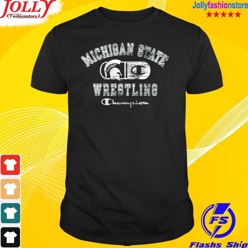 Michigan state spartans champion wrestling shirt