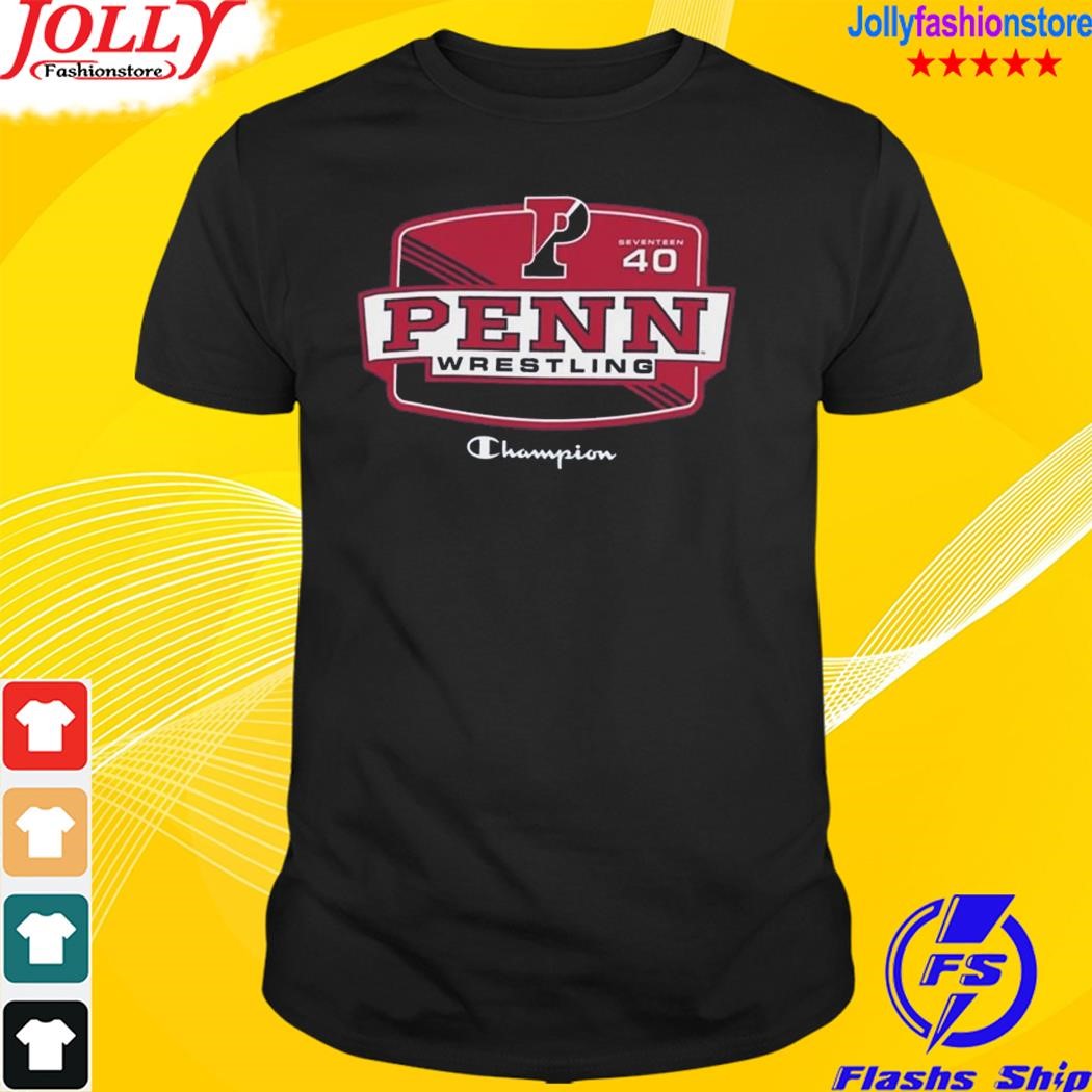 Penn quakers established champion wrestling shirt