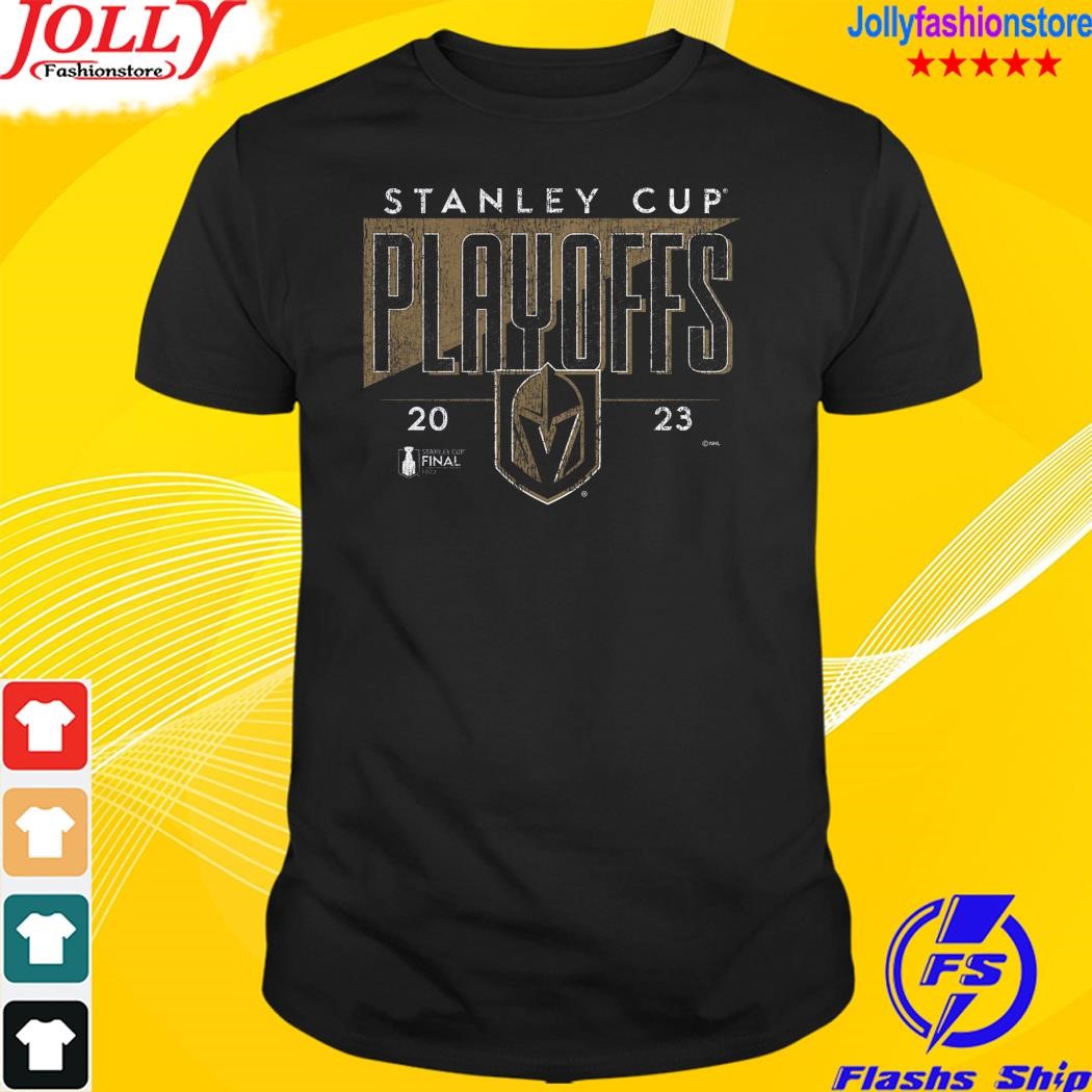 Vegas golden knights fanatics branded 2023 stanley cup playoffs shirt