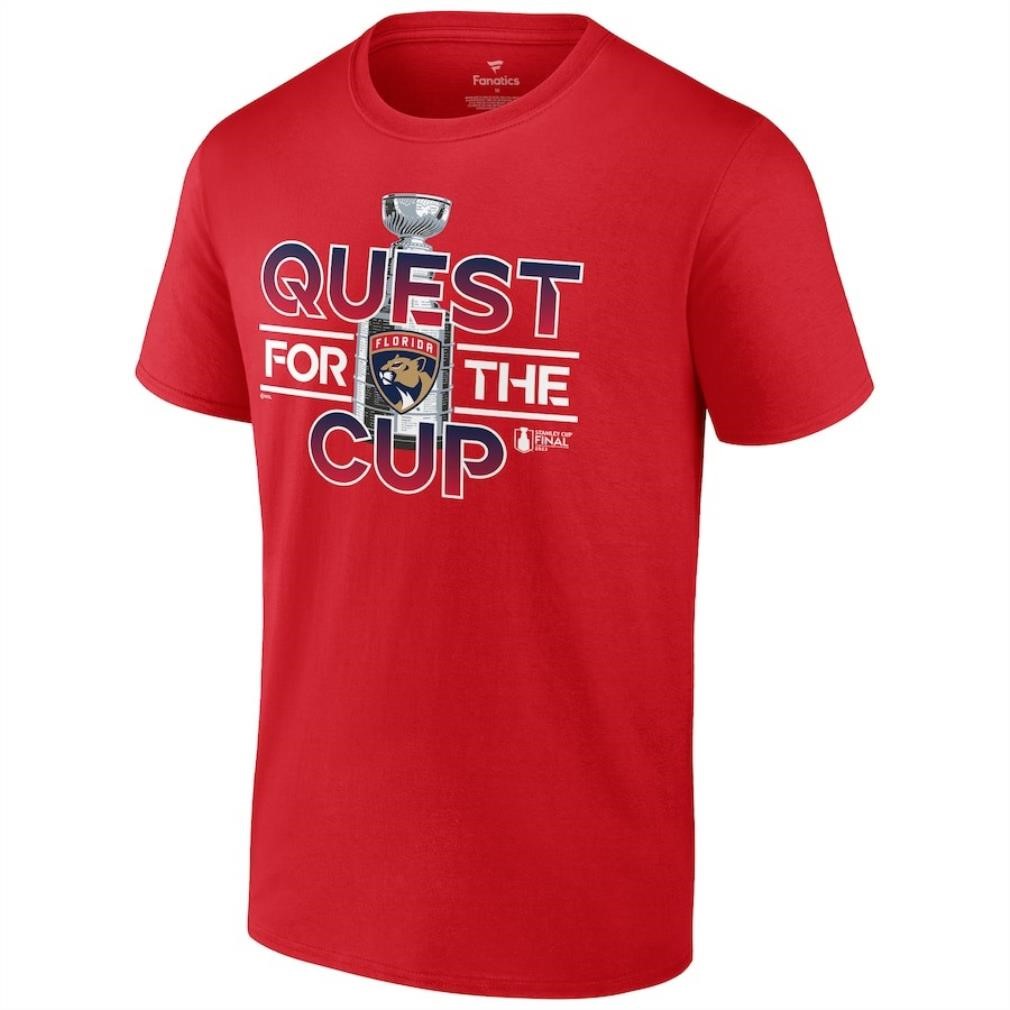 Florida Panthers Fanatics Branded 2023 Stanley Cup Final Quest T-Shirt