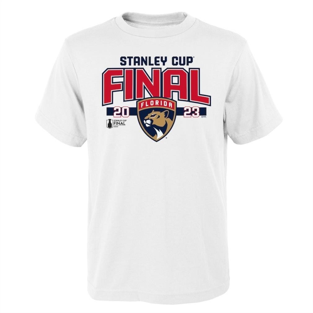 Florida Panthers Youth 2023 Stanley Cup Final Roster T-Shirt