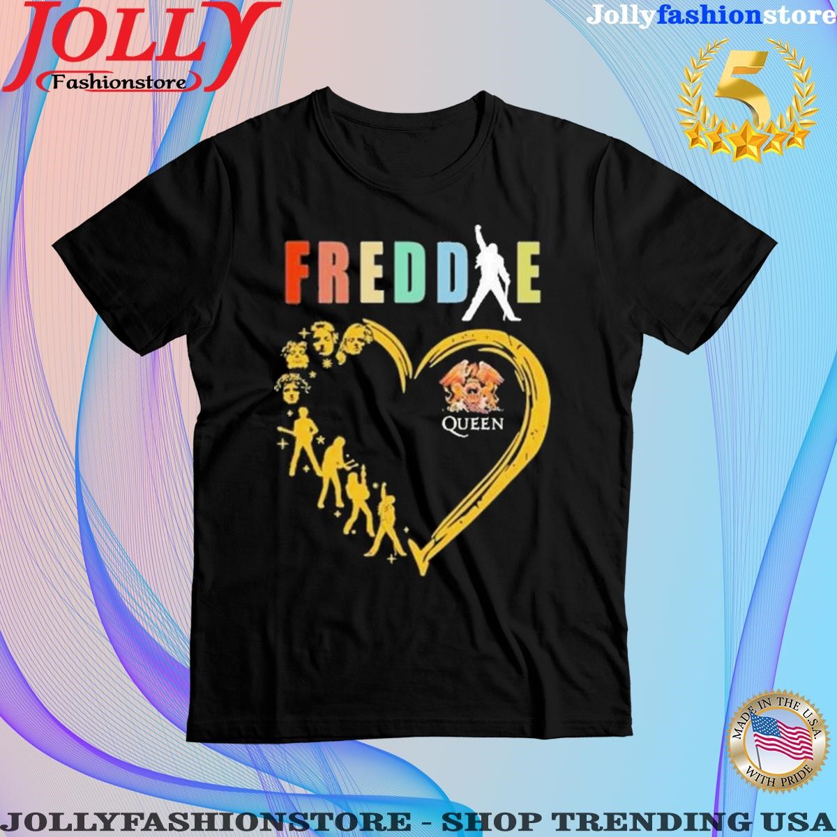 Freddie queen heart loves 2023 T-shirt