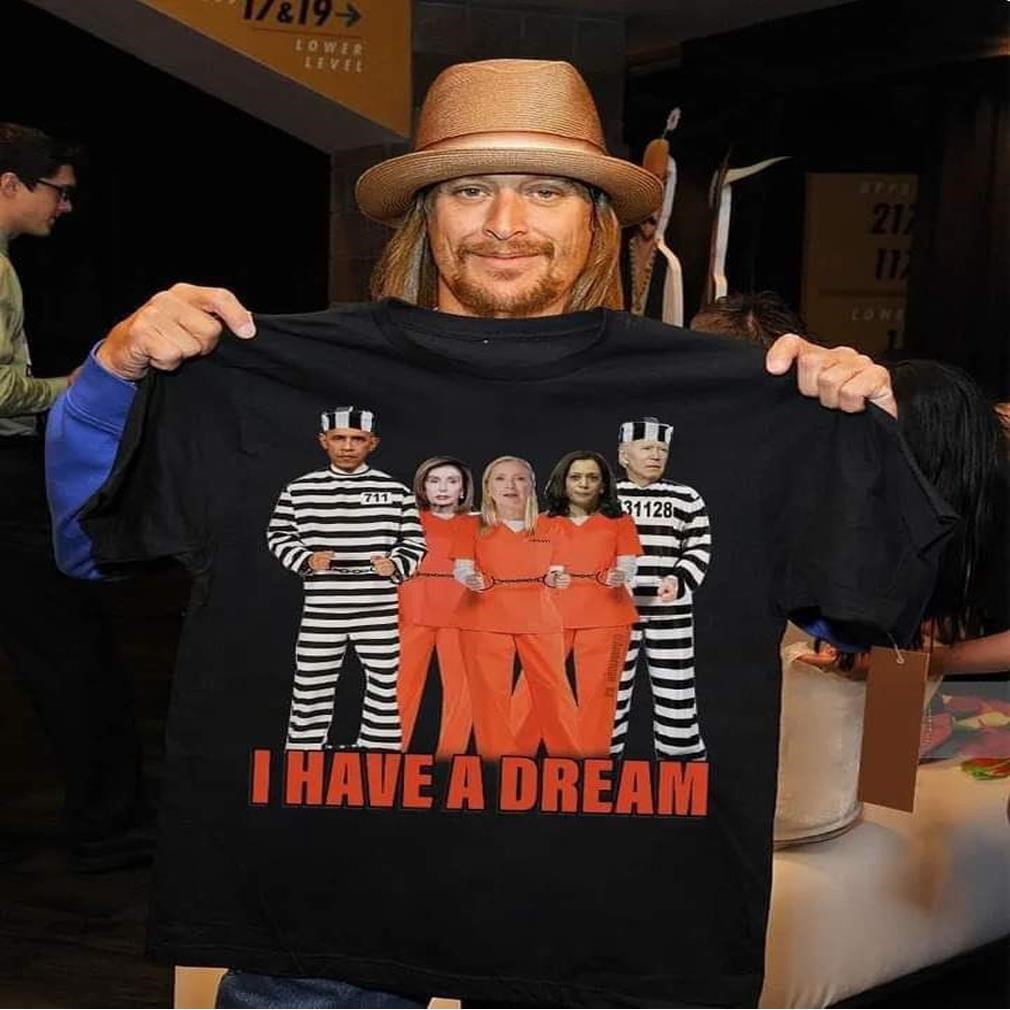 Maga patriot prisoners I have a dream T-shirt