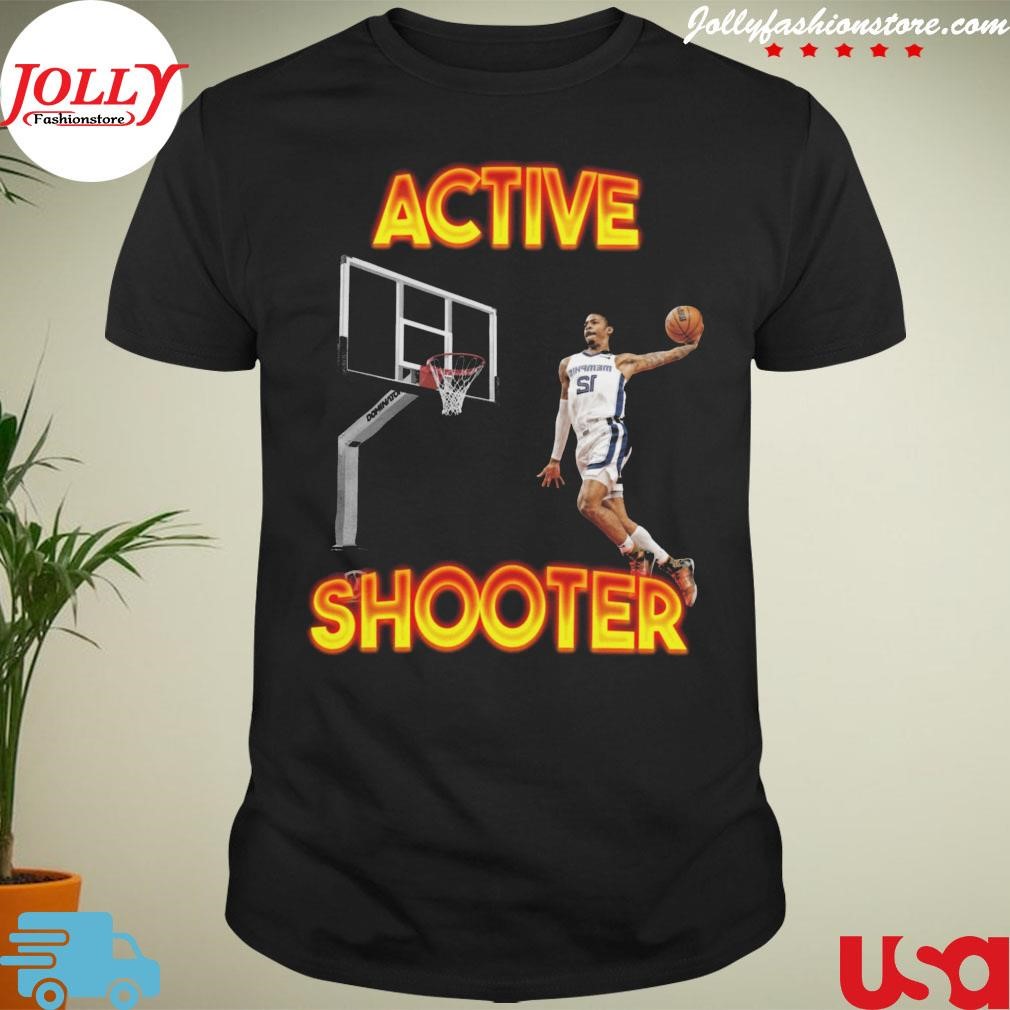 New active shooter basketball Shirt