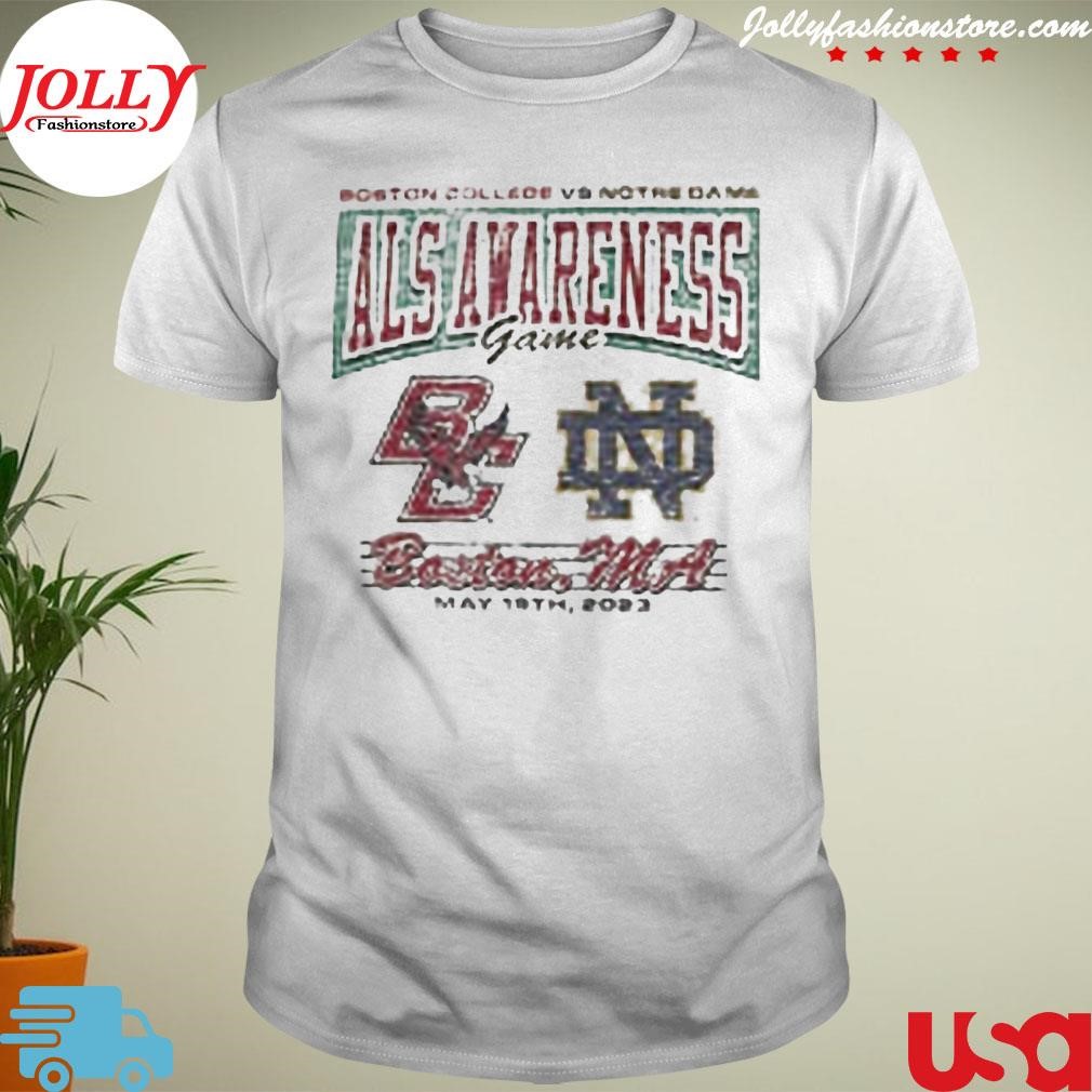 New boston College Baseball ALS Awareness Game T-Shirt