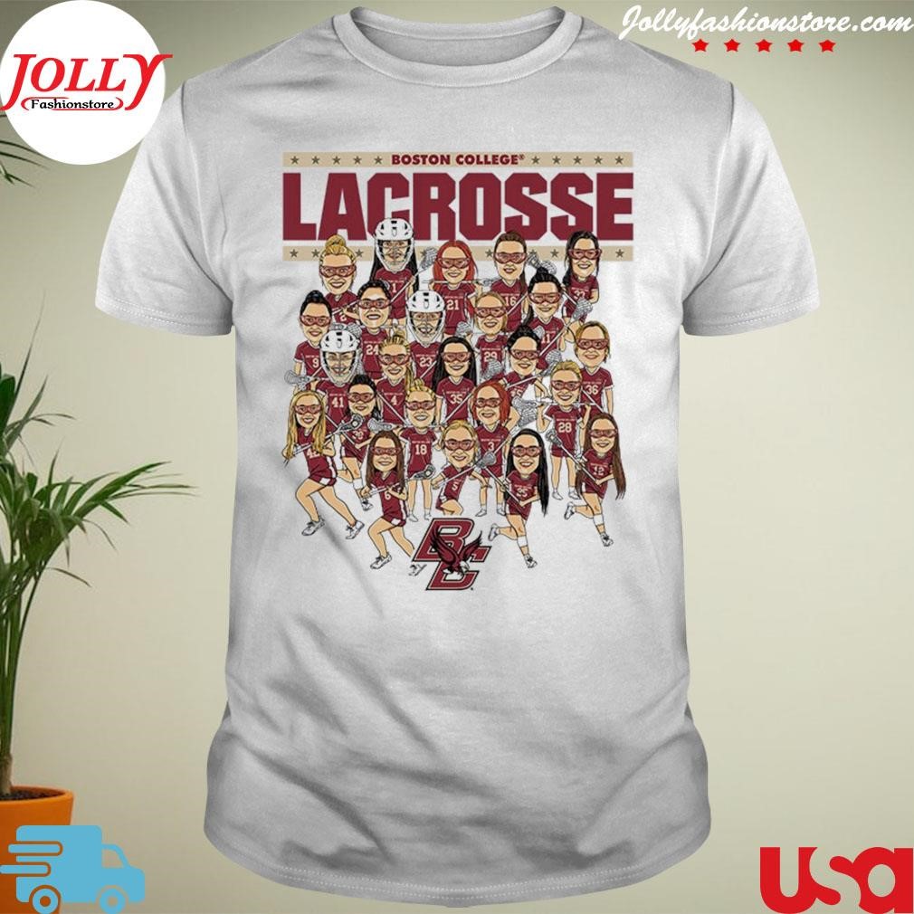 New boston college ncaa women's lacrosse team on the field Shirt