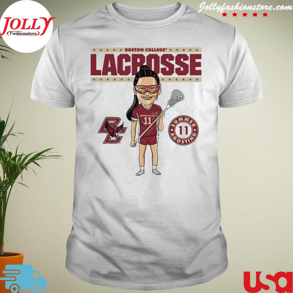 New boston ncaa women's lacrosse summer agostino on the field Shirt