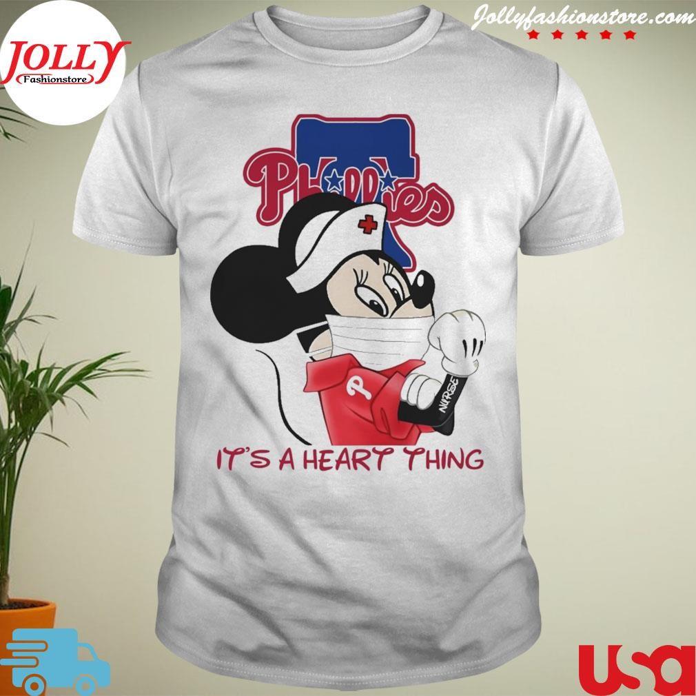 New mickey mouse philadelphia phillies it's a heart thing Shirt