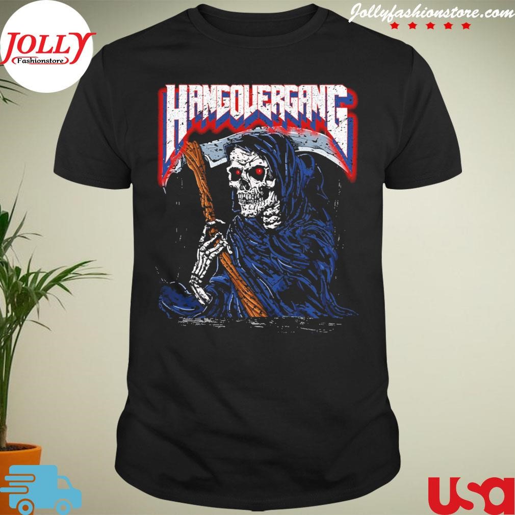 New skeleton grim reaper T-shirt