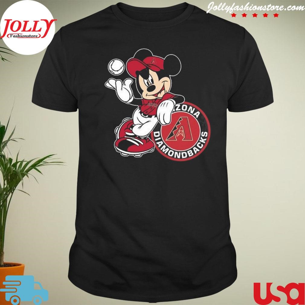 New trending mickey mouse Arizona diamondbacks baseball Shirt