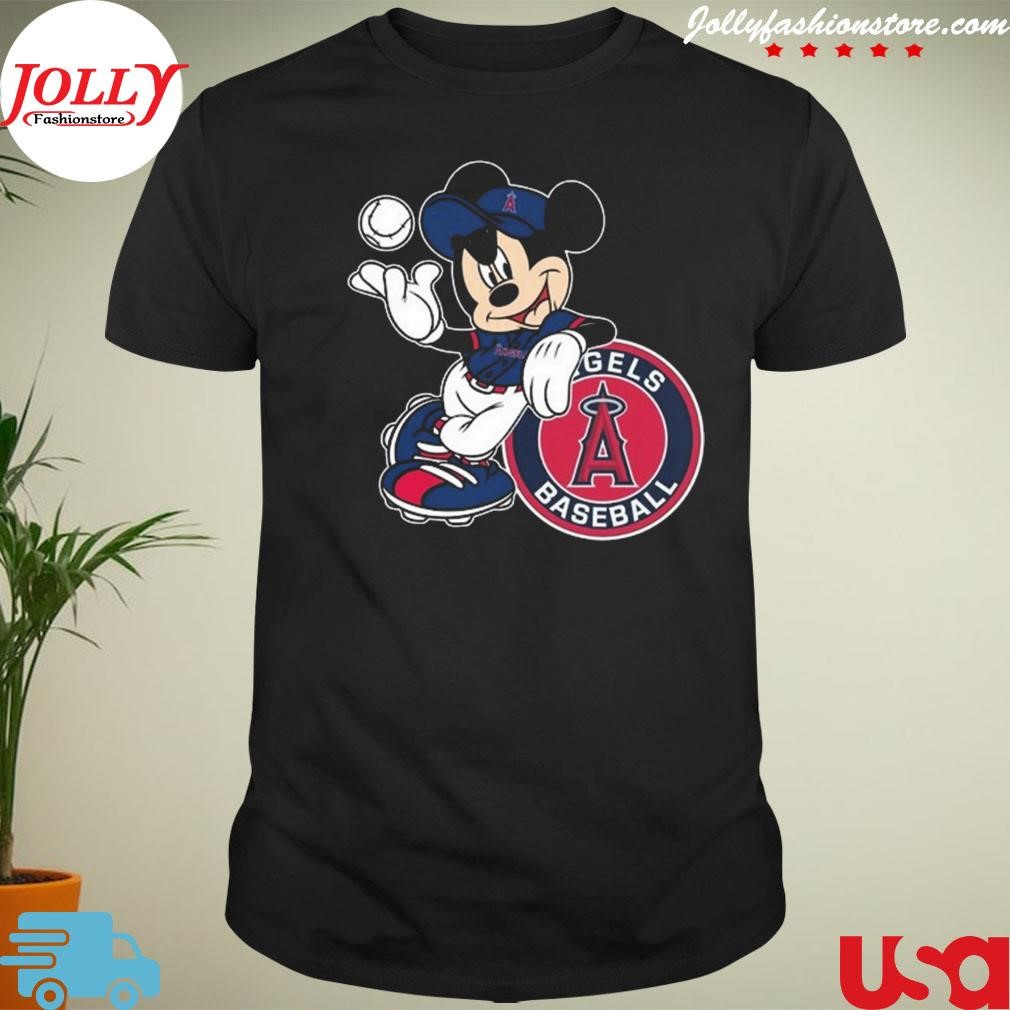 New trending mickey mouse los angeles angels baseball Shirt