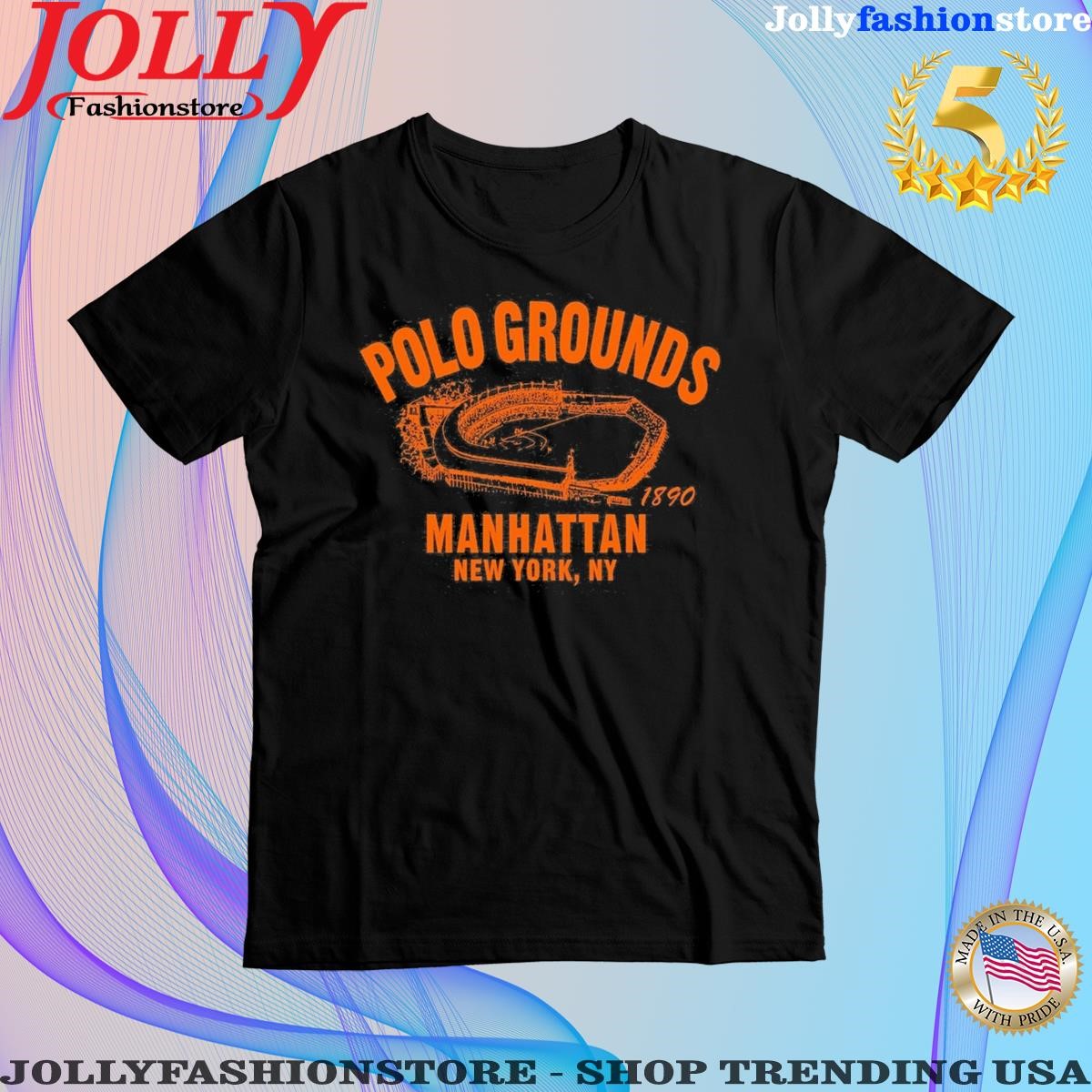 Polo Grounds 1890 Baseball Premium Tri-Blend Tee Shirt