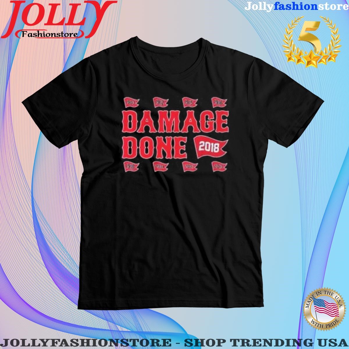 Red Sox Damage Done Tee shirt