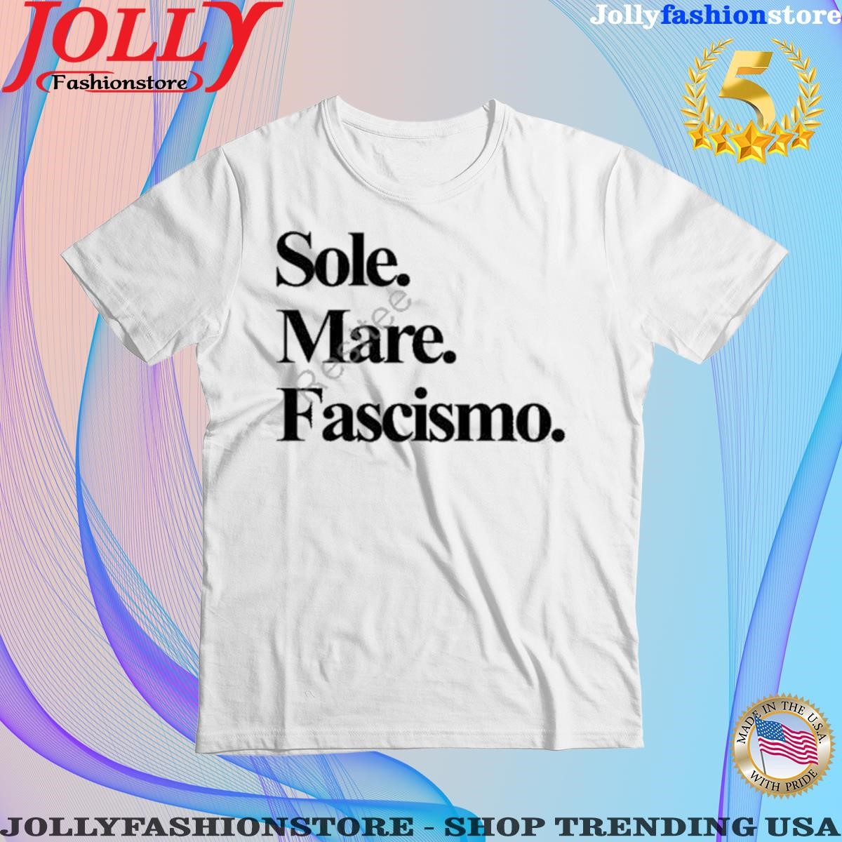 Official dago supremacy sole mare fascismo Shirt