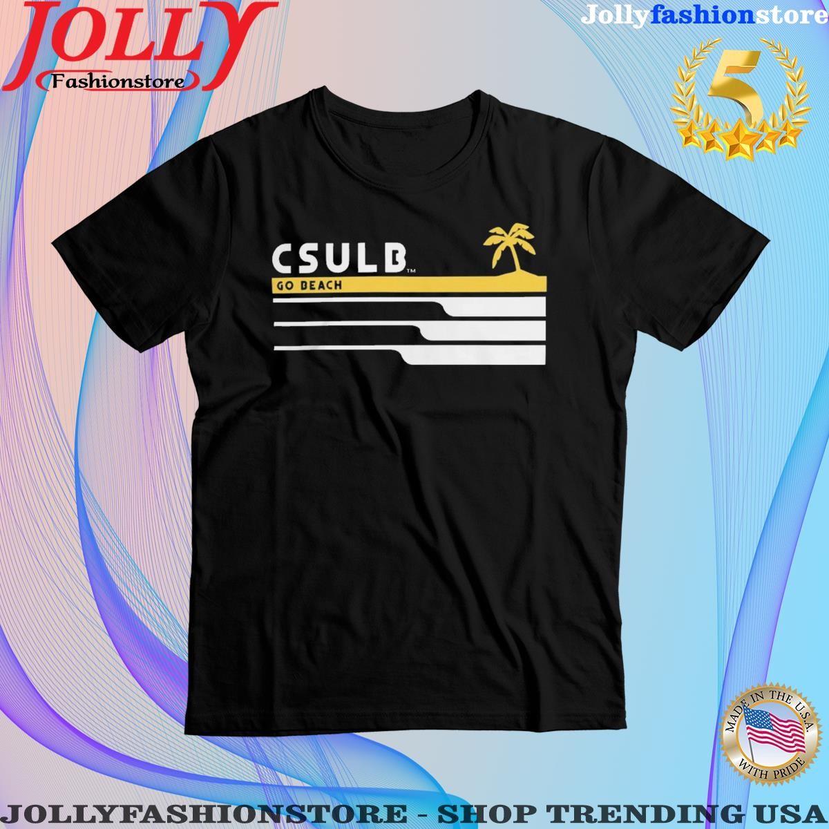 Official csulb go beach T Shirt
