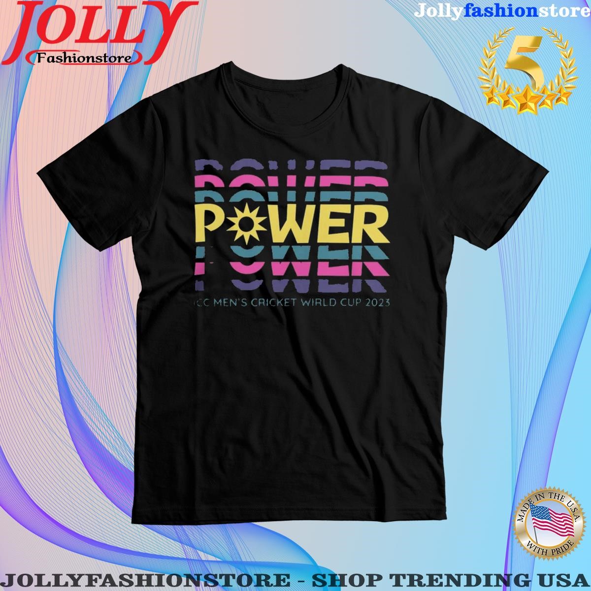 Official icc cricket world cup power Shirt