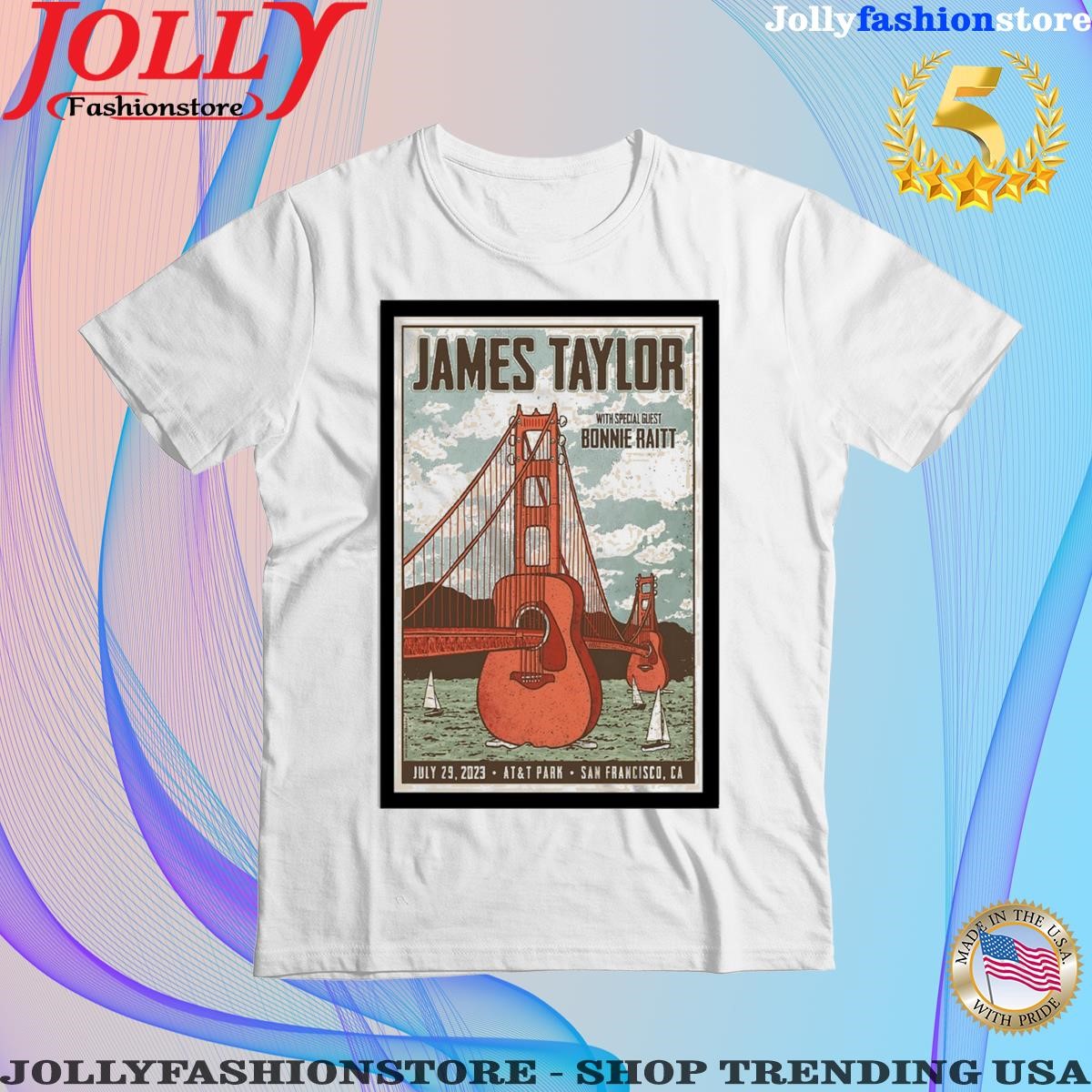 Official james Taylor July 29, 2023 AT&T Park San Francisco, Poster Shirt