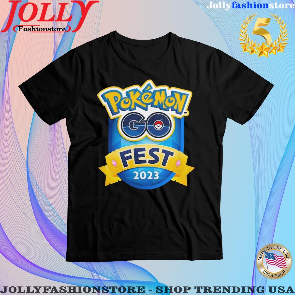 Official pokemon go fest 2023 logo Shirt