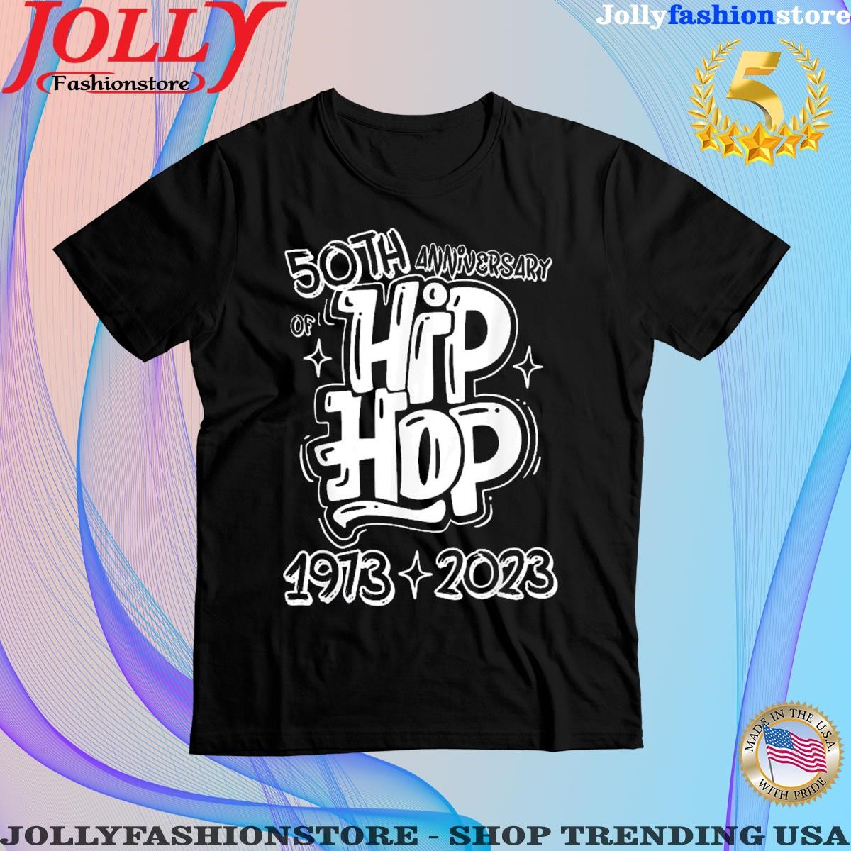 Official 50 Years Old 50Th Anniversary Of Hip Hop Graffiti Hip Hop Shirt