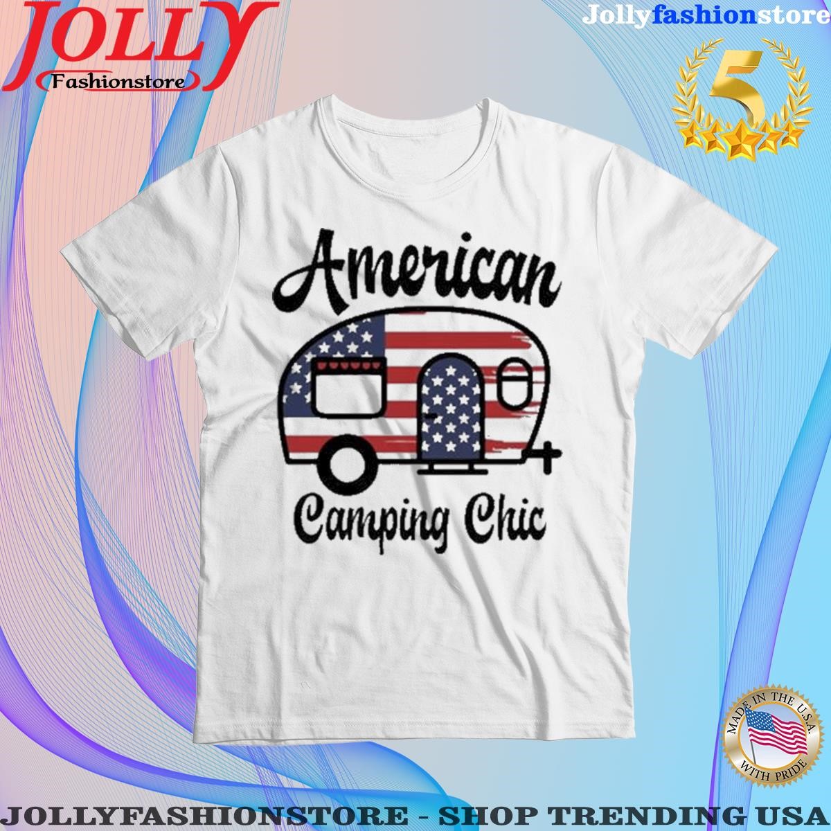 Official leslie Perry American Camping Chic Shirt