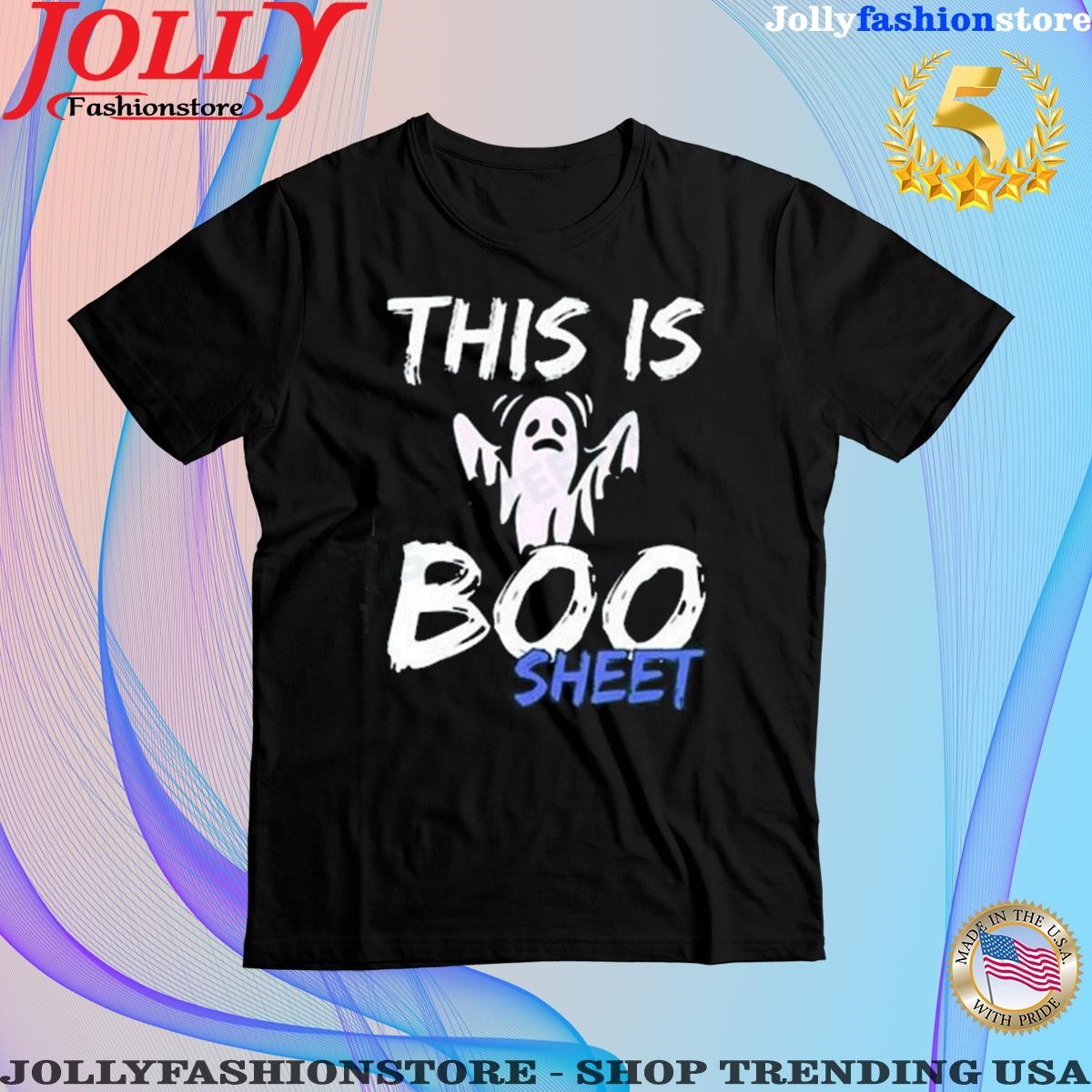 Official this is boo sheet ghost for halloween Shirt
