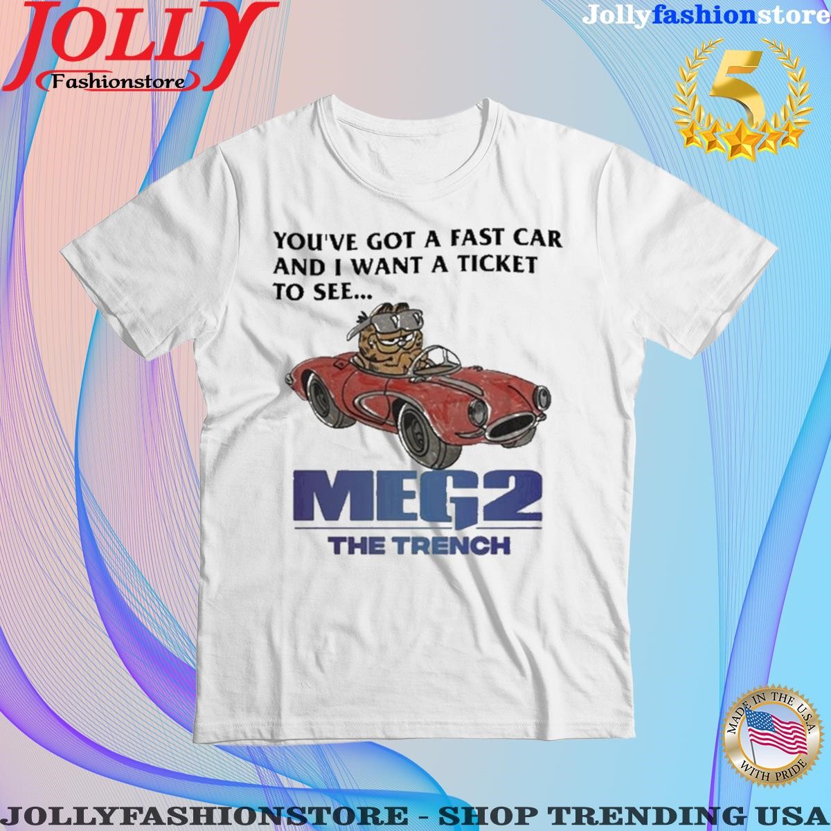 Official you've got a fast car and I want a ticket to see Shirt
